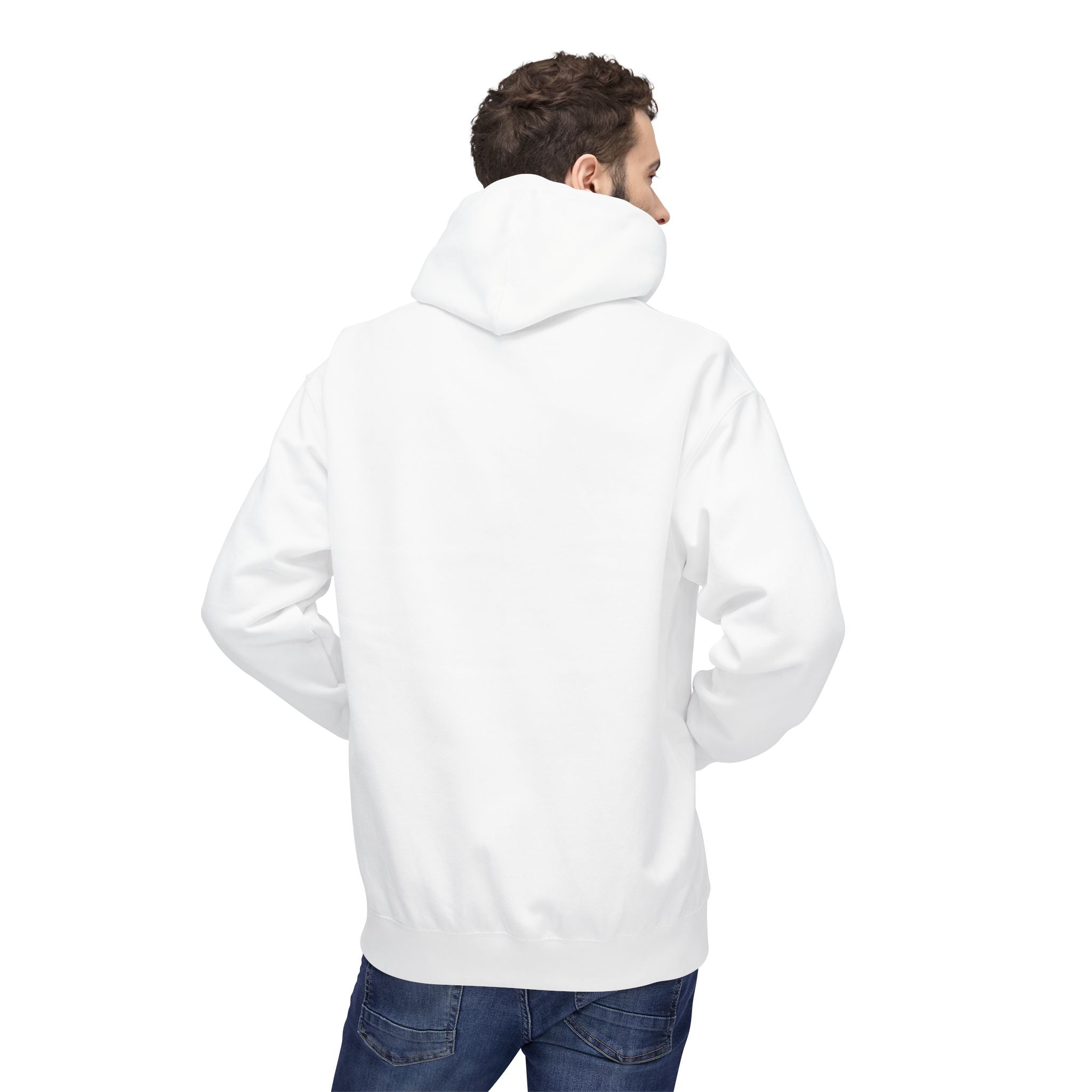 Degenville: The Gamblers Edge - Unisex Fleece Hoodie - Frost White/Solana Purple
