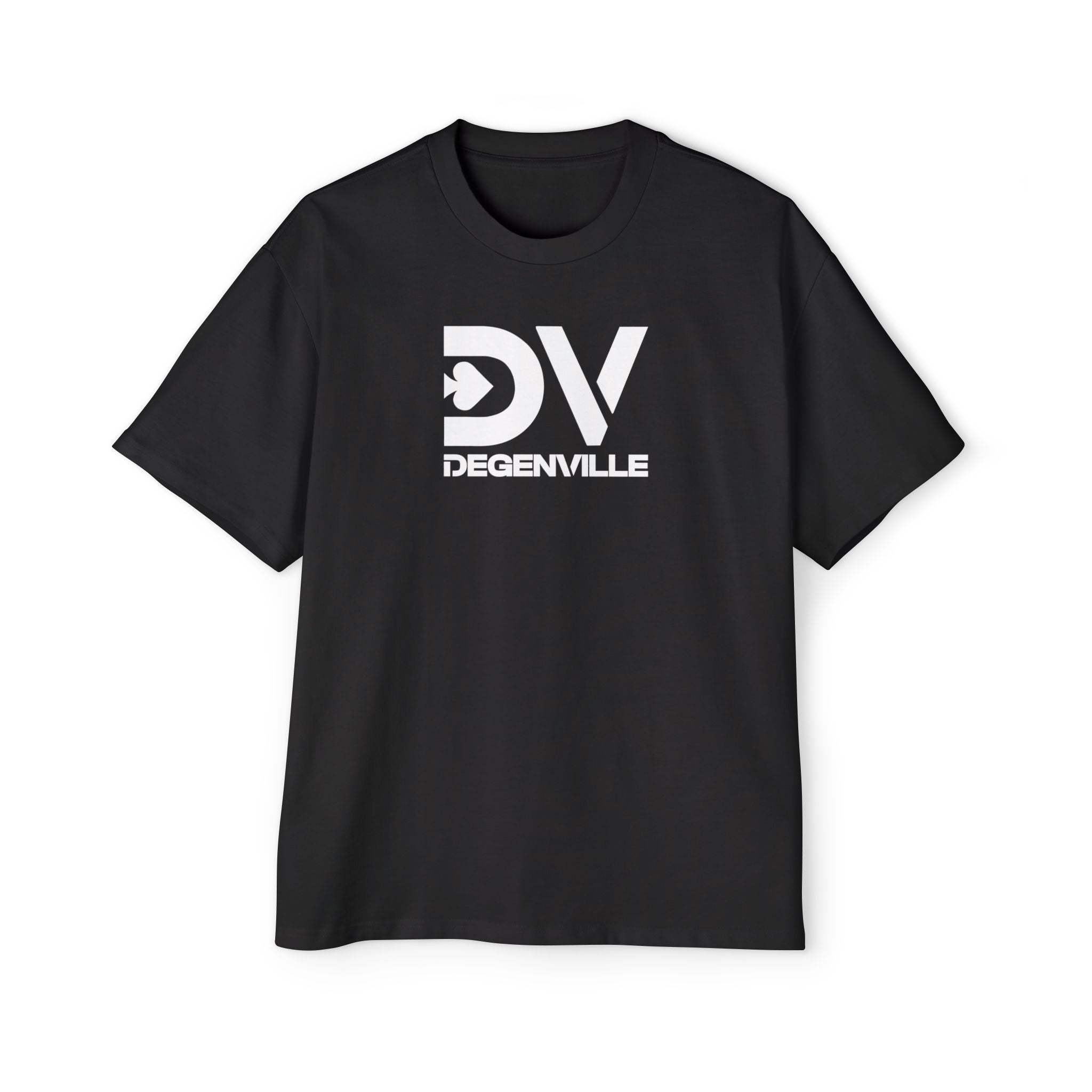 Degenville: The Playmaker  - Premium Black Heavyweight Tee