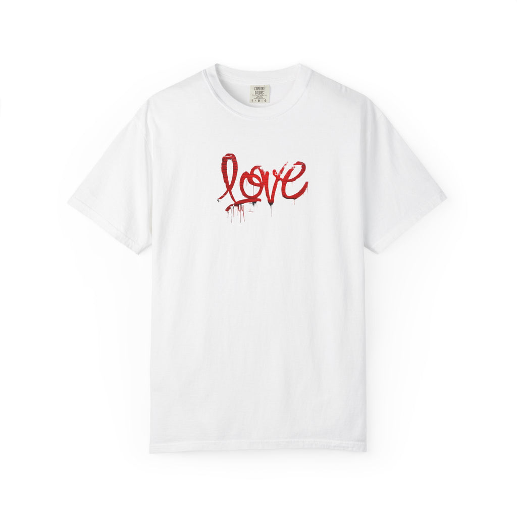 Threadville: LOVE - Women's White Tee