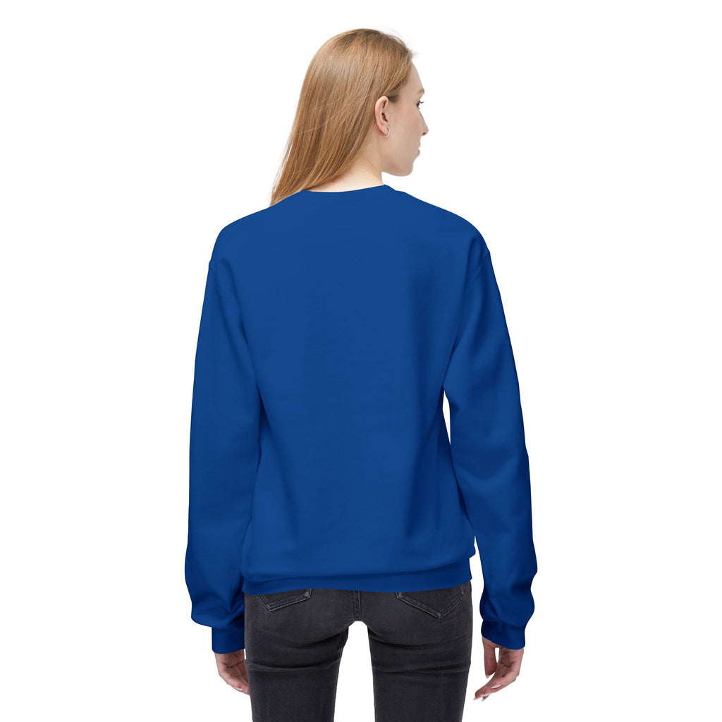 Degenville: Grand Slam - Unisex Crewneck Sweatshirt - Royal Blue/White