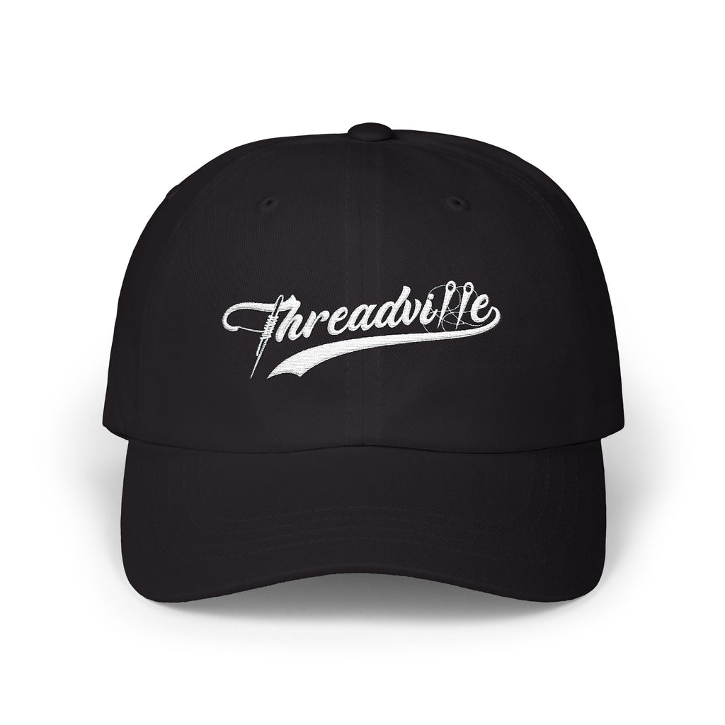 Threadville: Sew What? Classic Dad Cap - Black