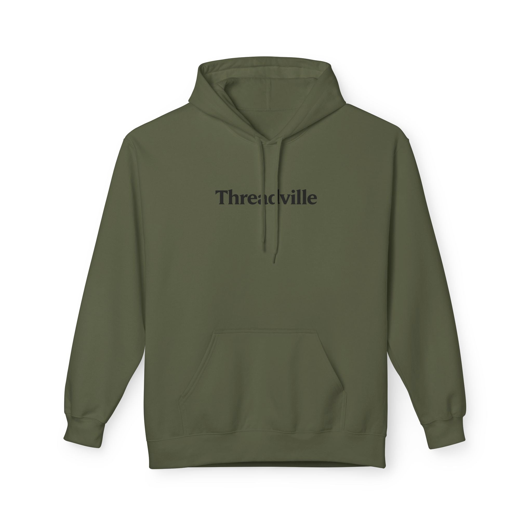 Threadville: Legacy OG - Men's Army Green Hoodie
