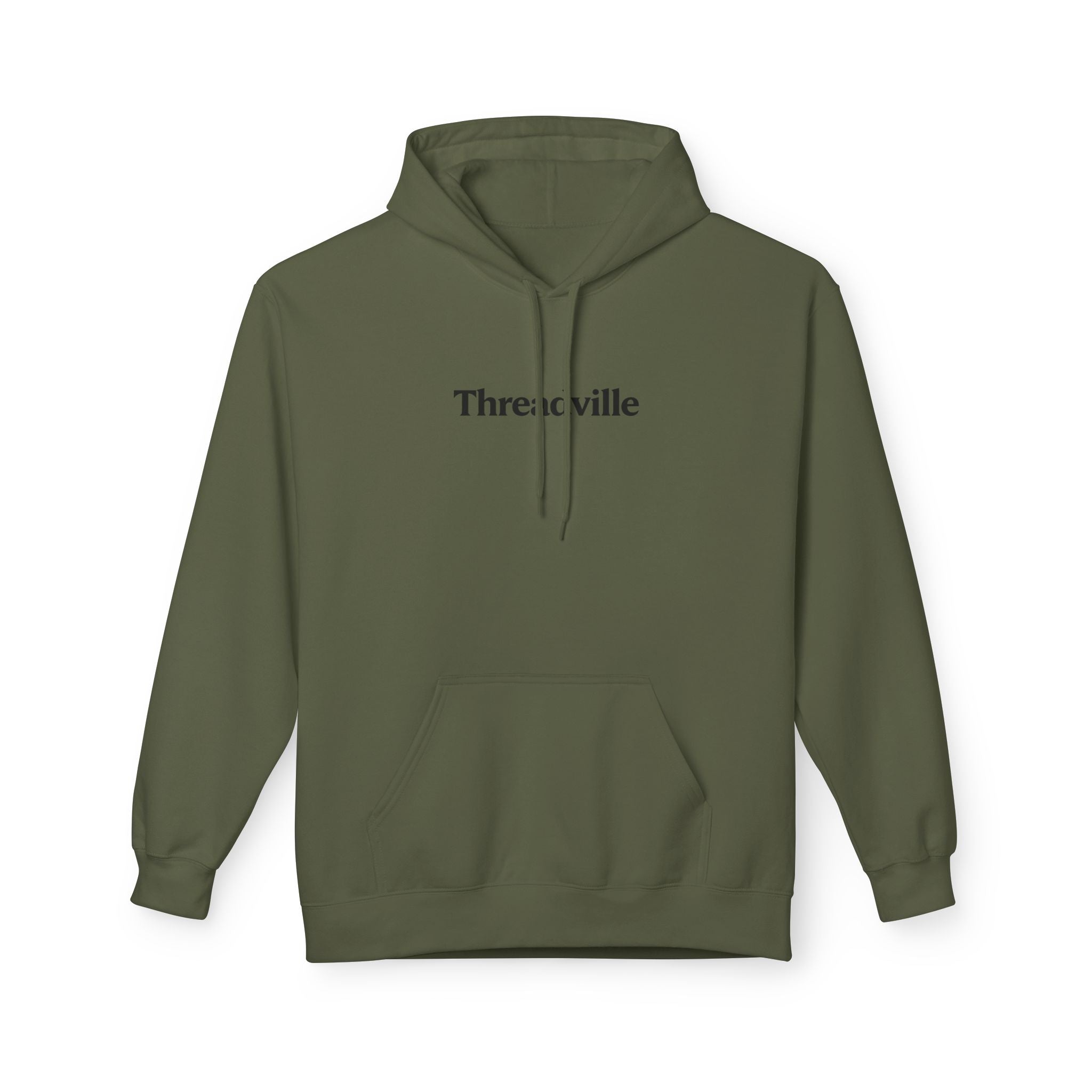 Threadville: Legacy OG - Men's Army Green Hoodie