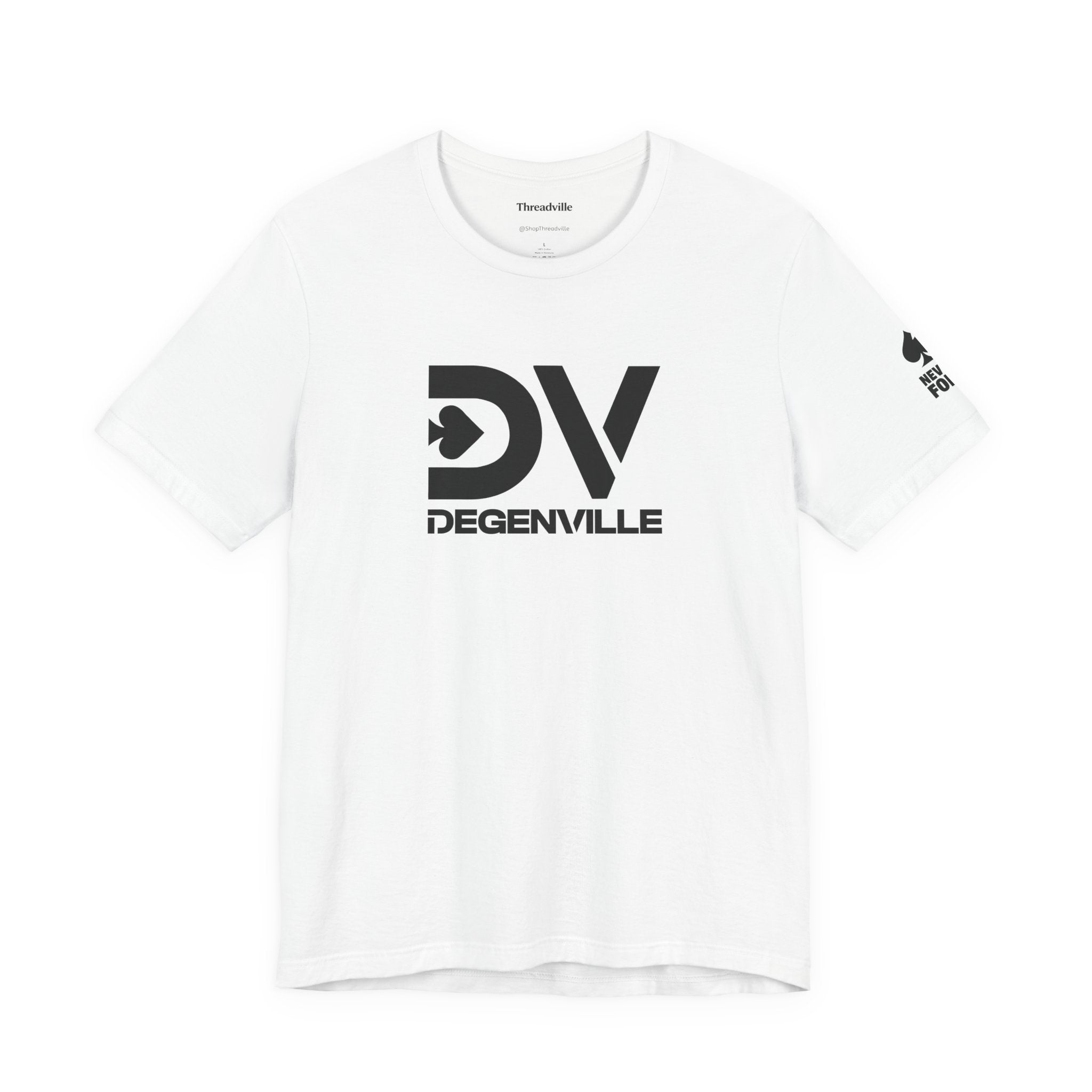 Degenville DV Logo Tee — Streetwear Graphic T‑Shirt