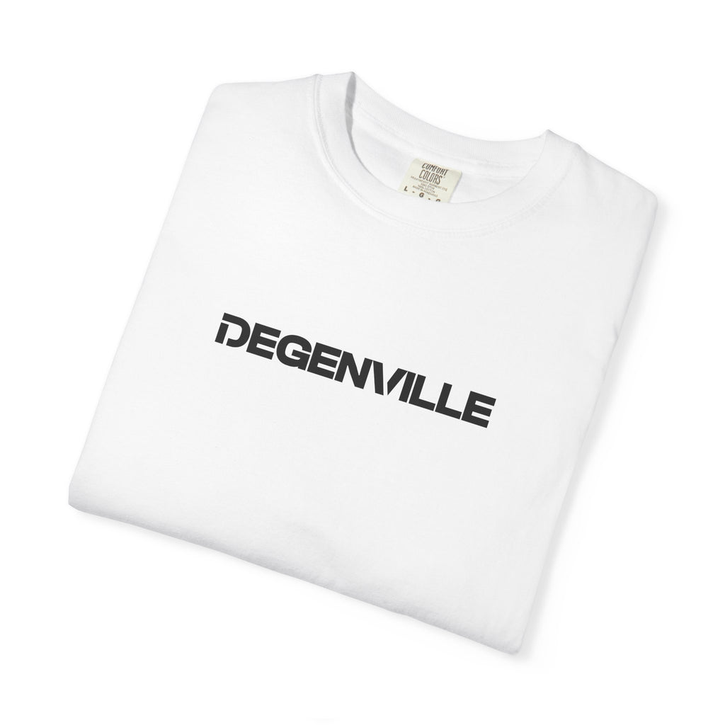 Degenville: Bricked Up - Unisex White Tee