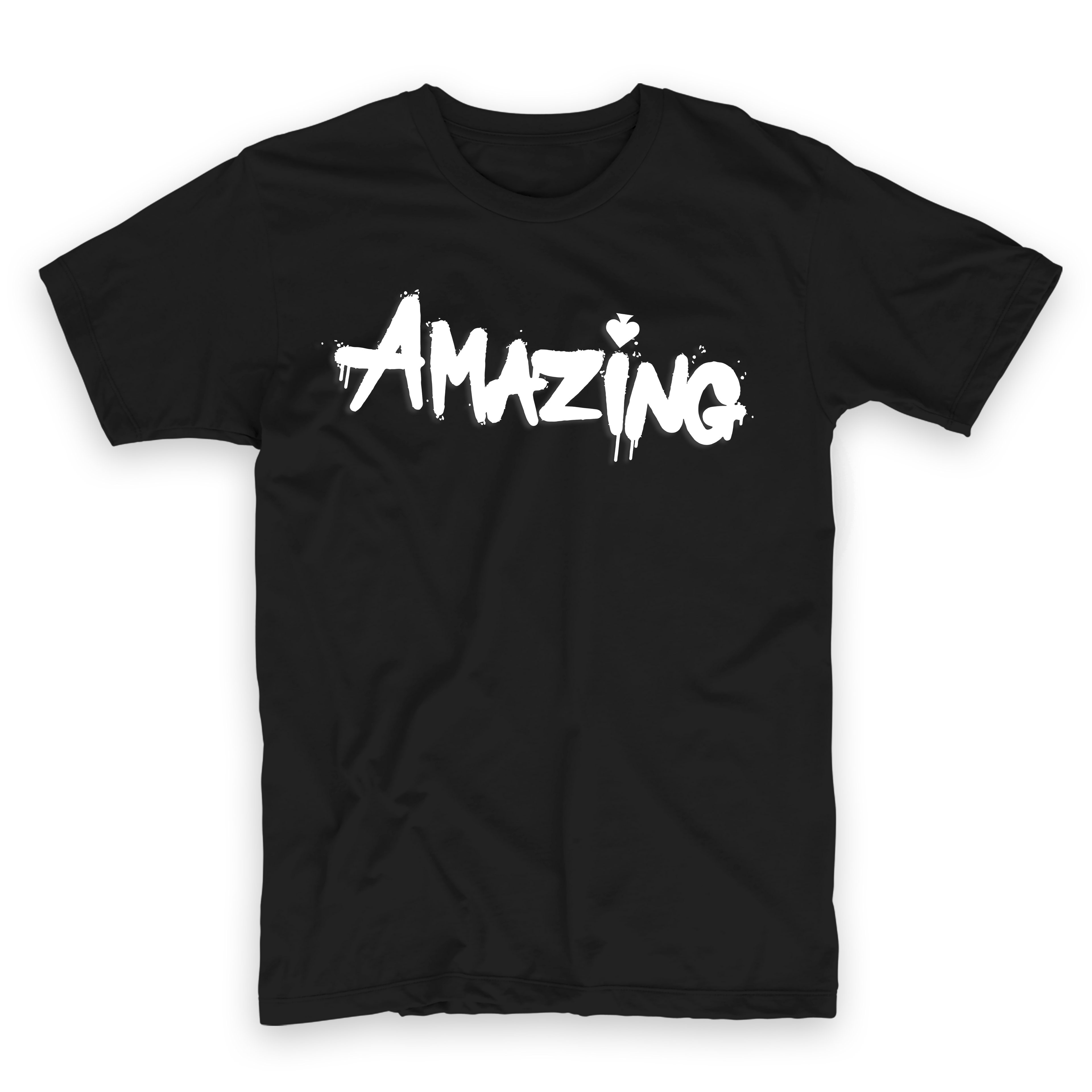 Threadville: Amazing - Unisex Black Tee