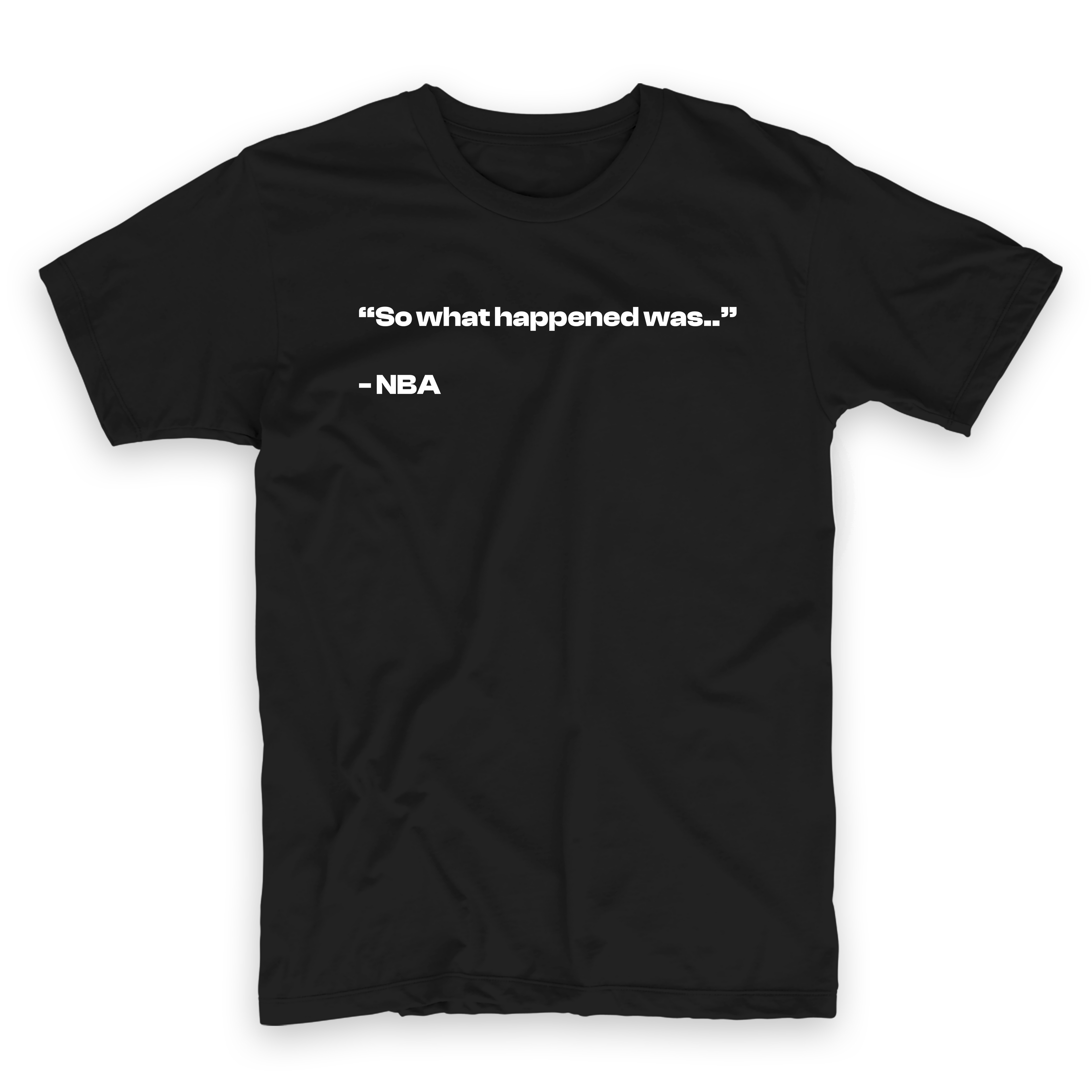 Threadville: "So what happened was.." - Black Tee