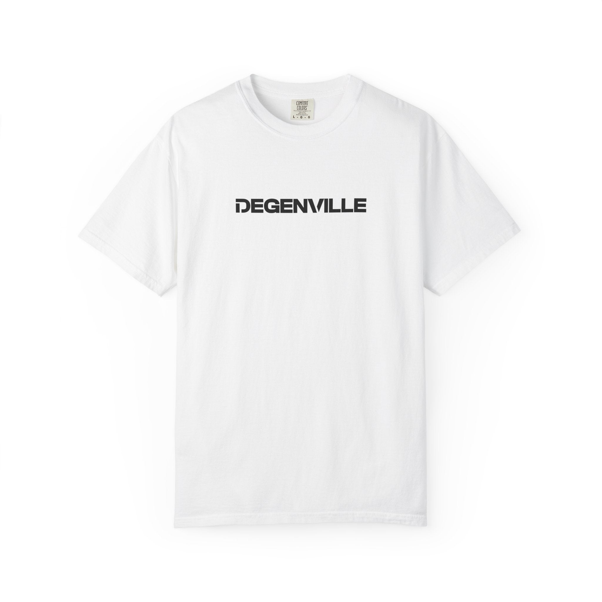 Degenville: Bricked Up - Unisex White Tee