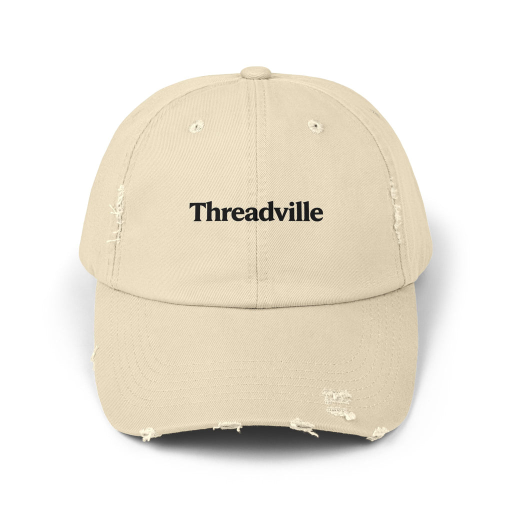 Threadville Distressed Ladies Baseball Cap