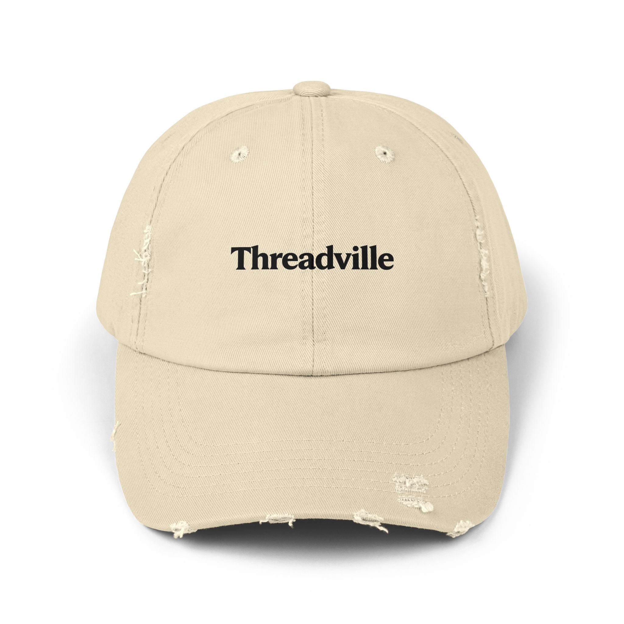 Threadville Distressed Ladies Baseball Cap