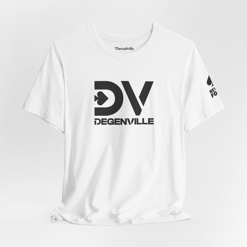 Degenville DV Logo Tee — Streetwear Graphic T‑Shirt