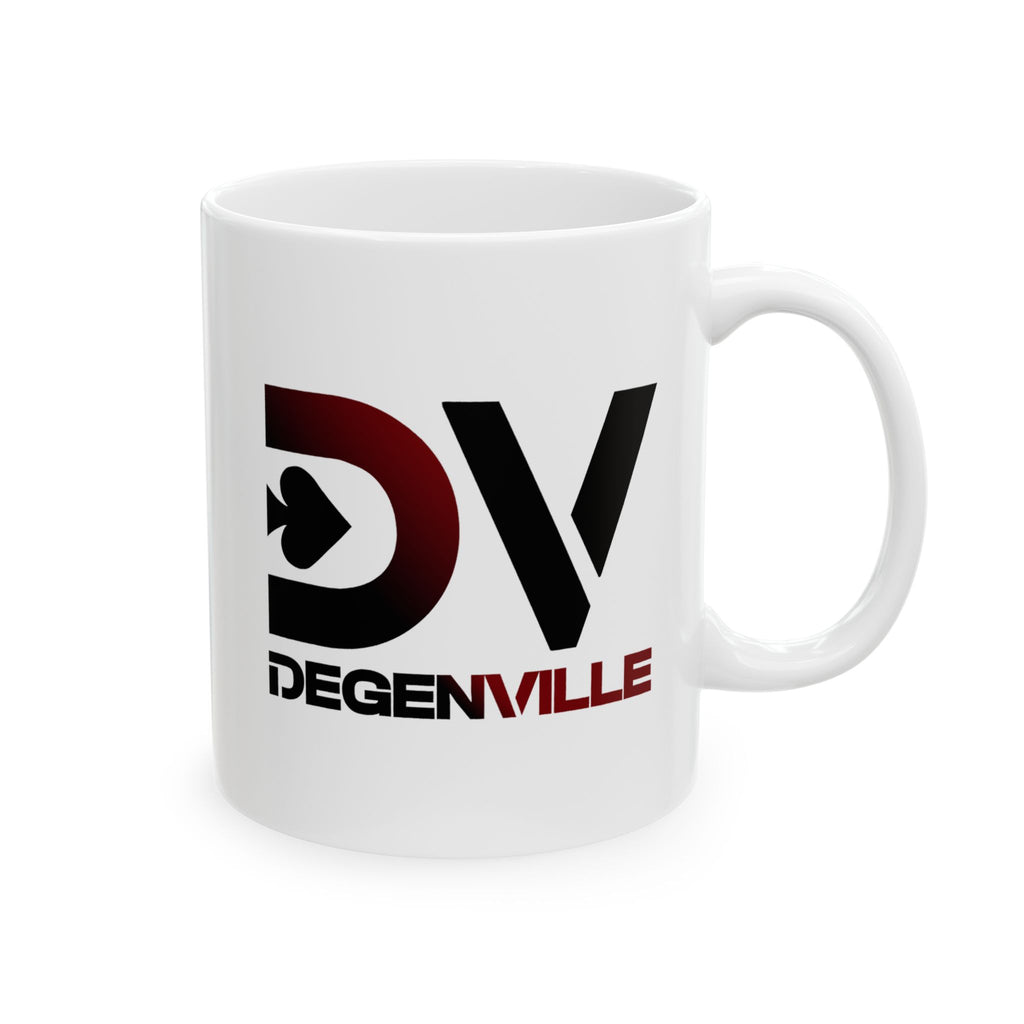 Ceramic Mug – Retro Distressed Never Fold Coffee Cup (11oz/15oz)