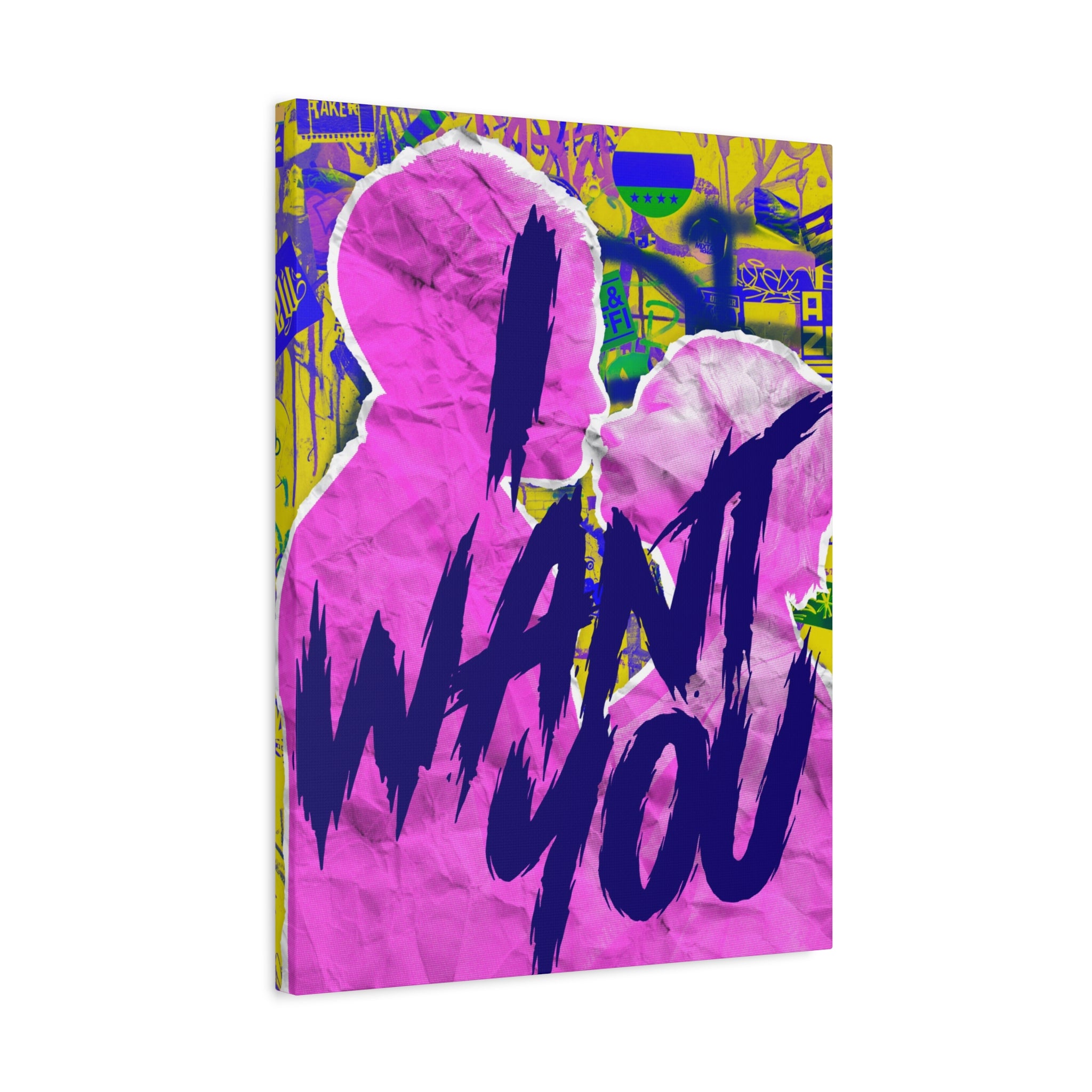 I Want You: Matte Canvas Wall Art