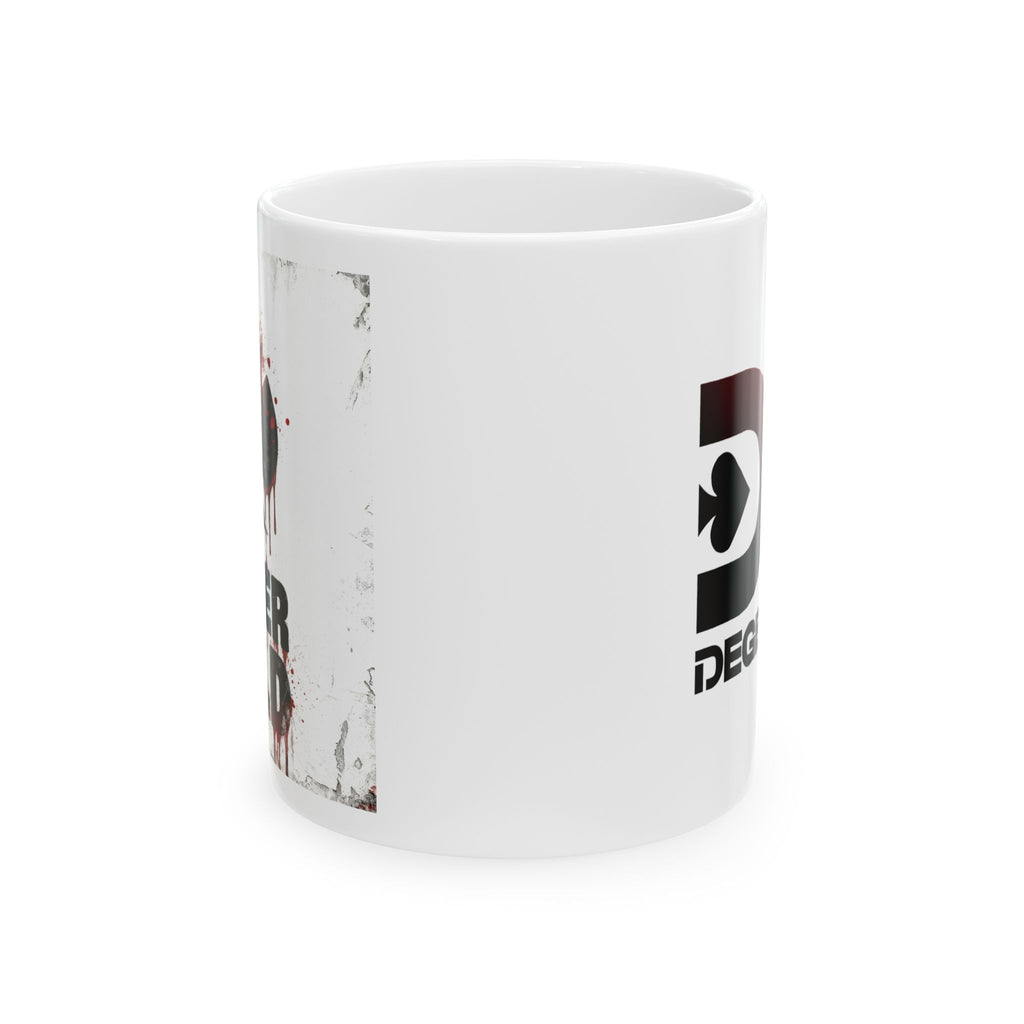 Ceramic Mug – Retro Distressed Never Fold Coffee Cup (11oz/15oz)