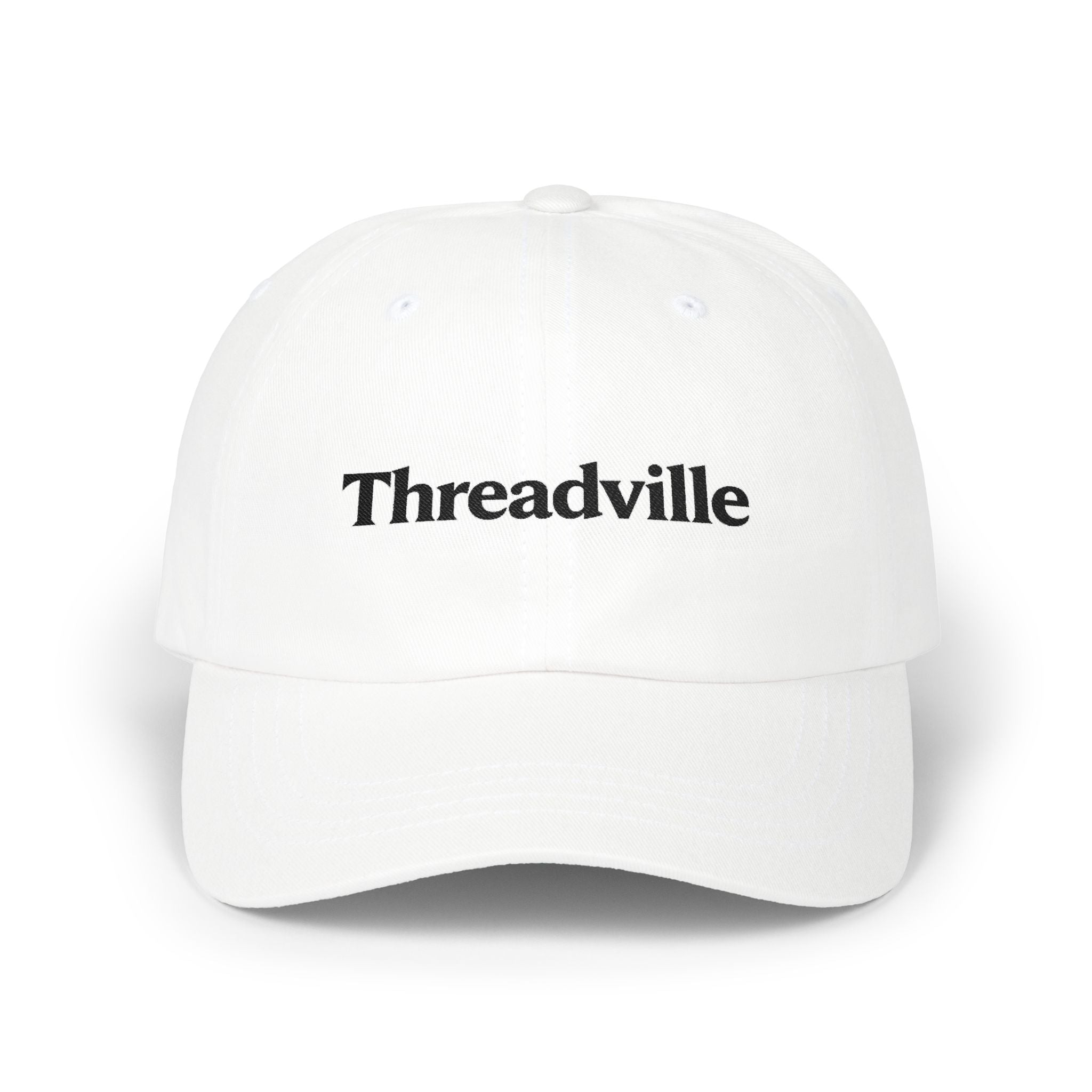Threadville: Legacy OG Classic Dad Cap - White