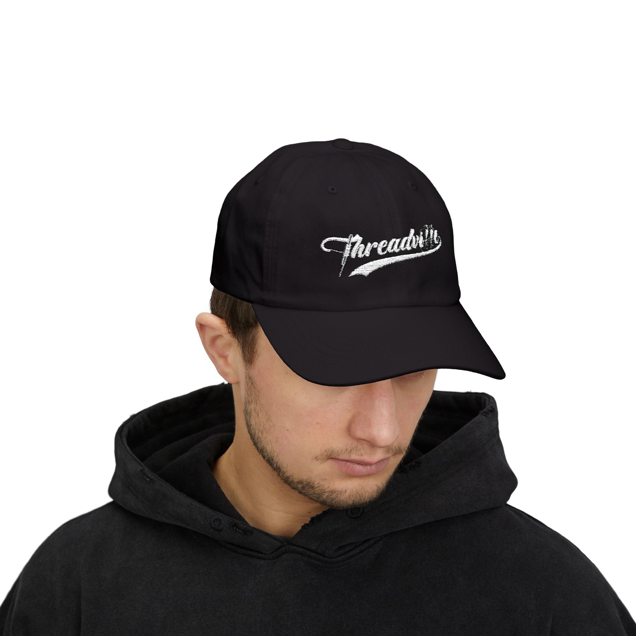 Threadville: Sew What? Classic Dad Cap - Black