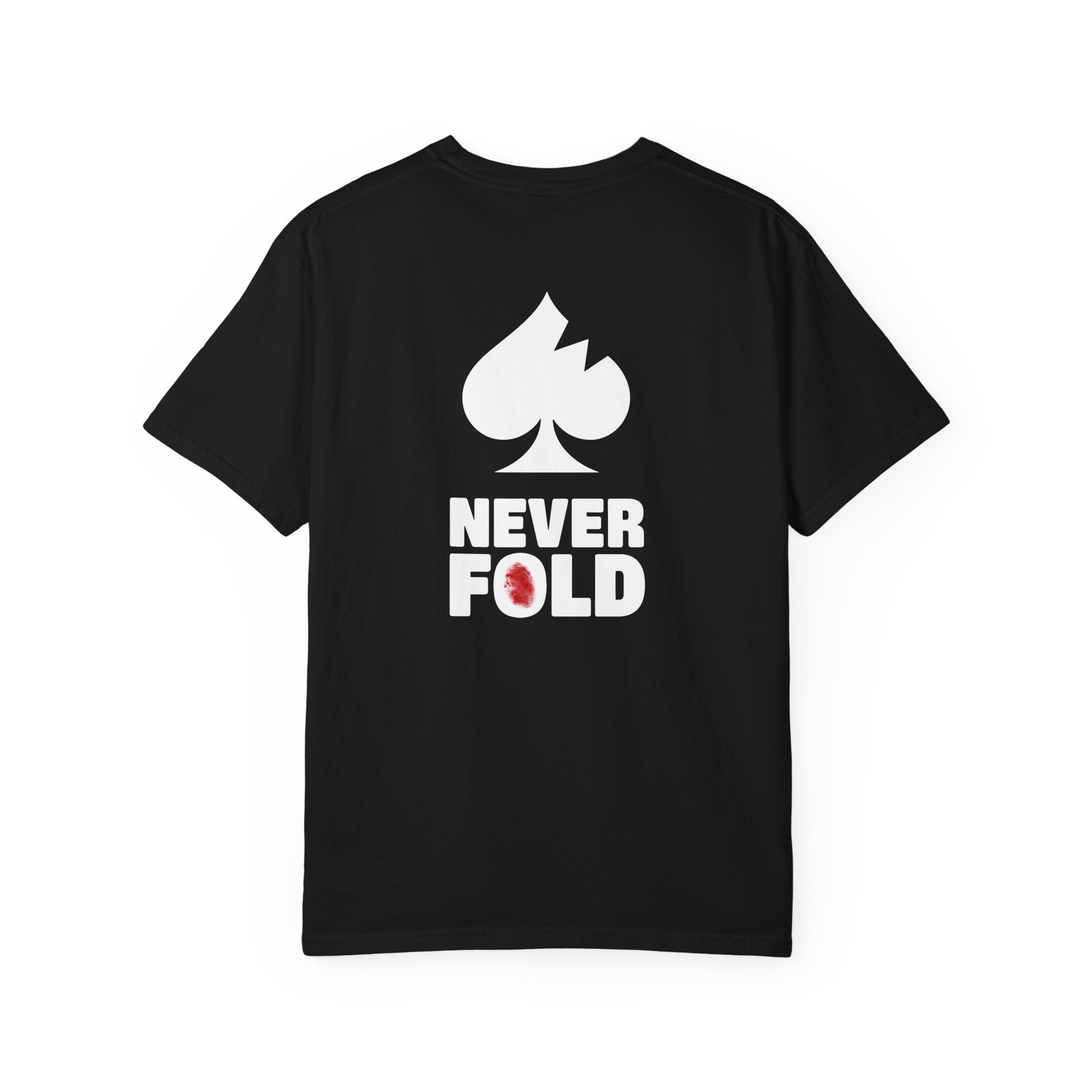 Degenville: Never Fold - Unisex Black Tee