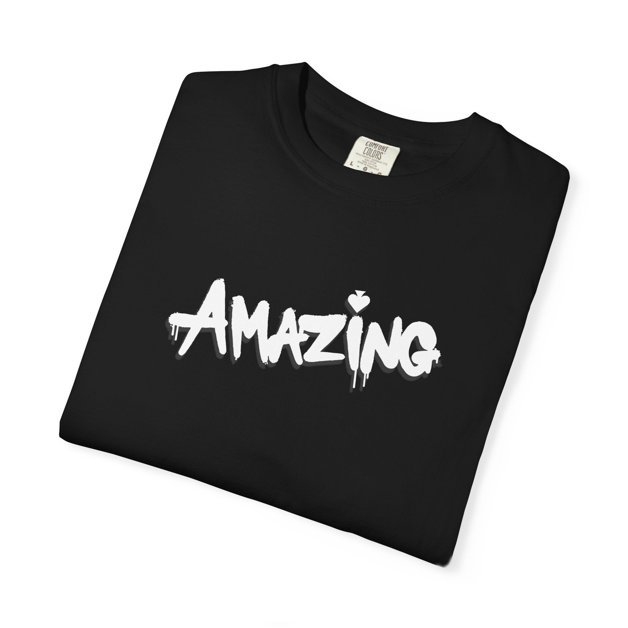 Threadville: Ain't That "Amazing" - Unisex Black Tee