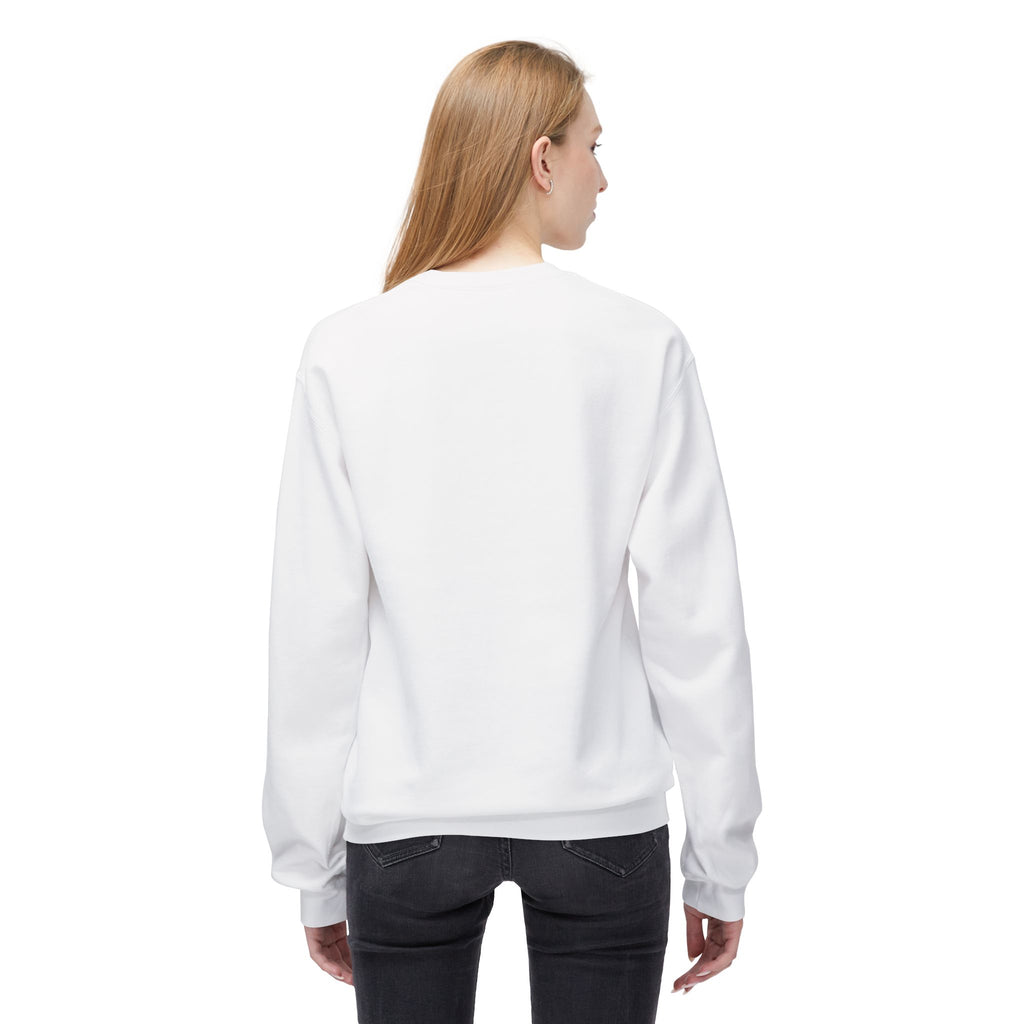Degenville: Grand Slam - Unisex Crewneck Sweatshirt - White/Black
