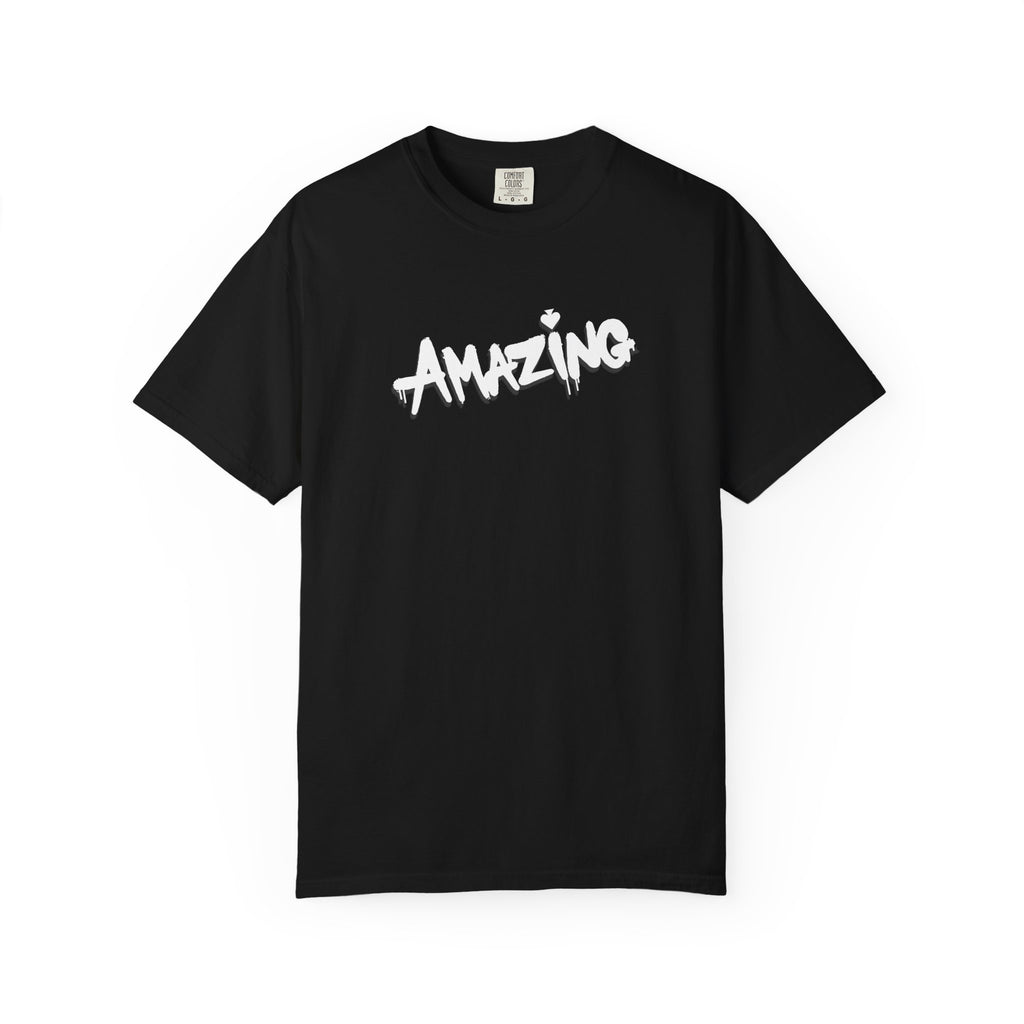 Threadville: Ain't That "Amazing" - Unisex Black Tee